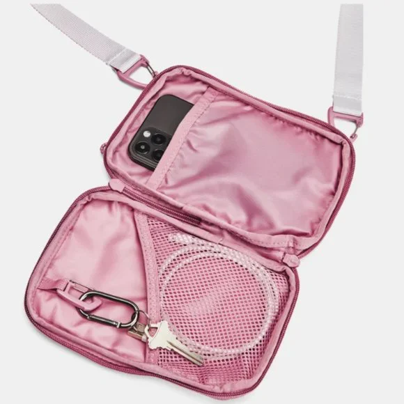 UA Loudon Crossbody Small Pink and White - Picture 4 of 10
